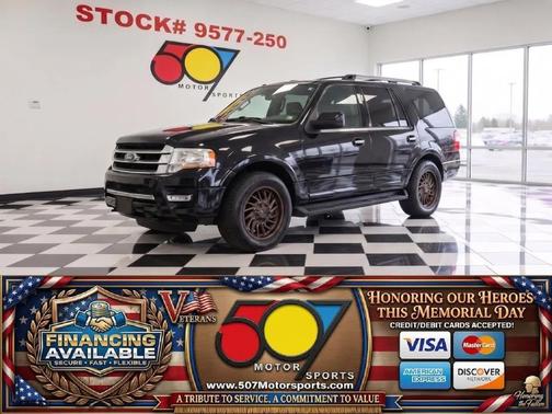 Shadow Black 2017 Ford Expedition Limited