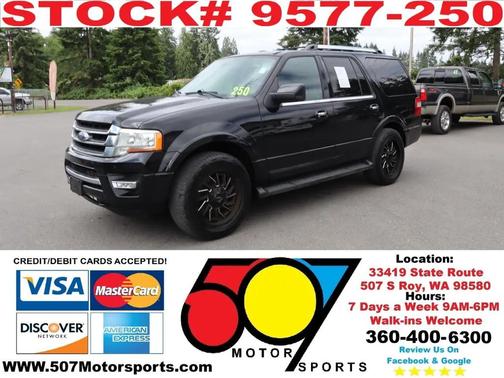 Shadow Black 2017 Ford Expedition Limited