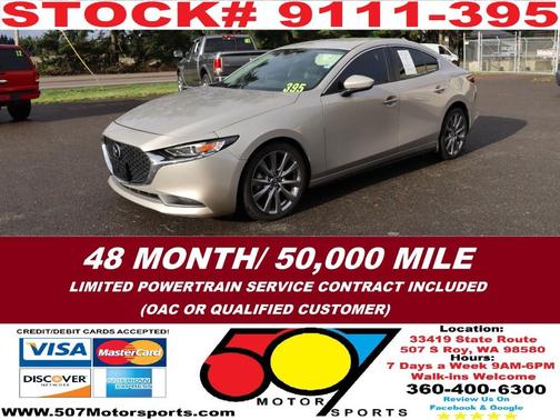2022 Mazda Mazda3 FWD w/Select Package