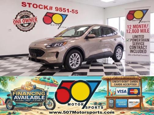 Desert Gold Metallic 2021 Ford Escape SE
