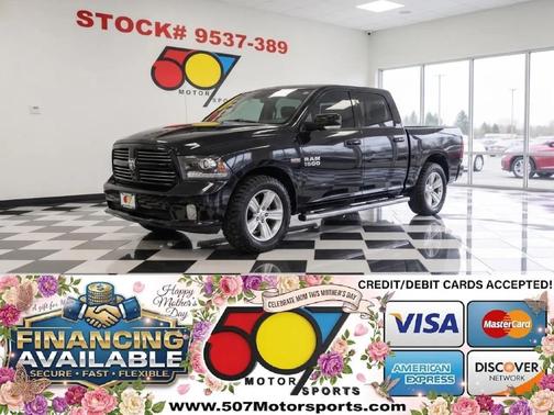 Black Clearcoat 2014 RAM 1500 Sport