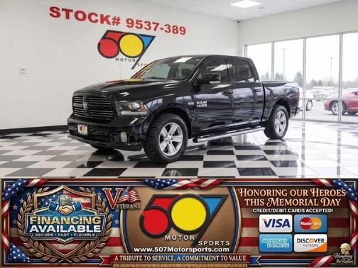 Black Clearcoat 2014 RAM 1500 Sport