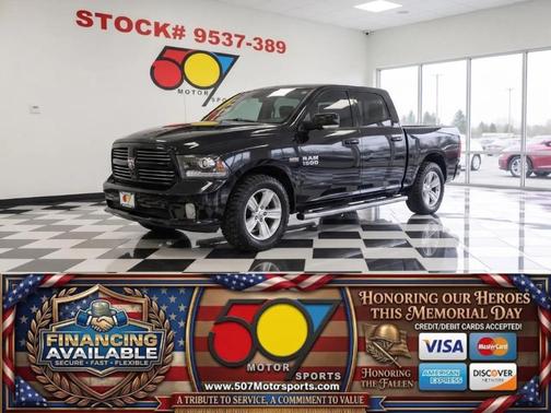 Black Clearcoat 2014 RAM 1500 Sport