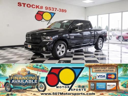 Black Clearcoat 2014 RAM 1500 Sport