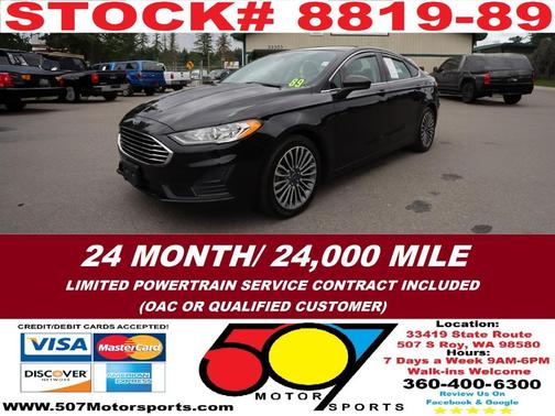 2020 Ford Fusion SE