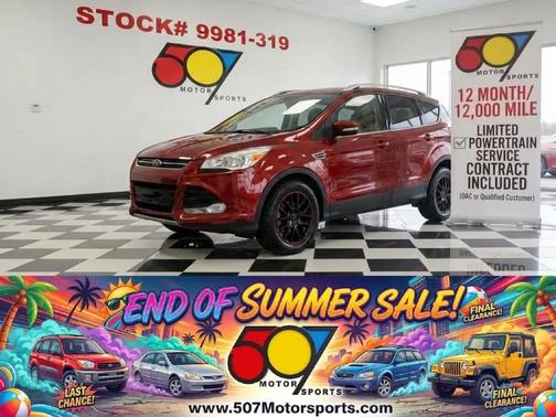 Ruby Red Tinted Clearcoat 2014 Ford Escape Titanium