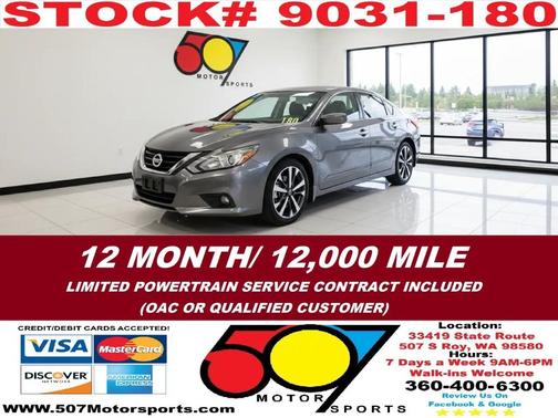 2016 Nissan Altima 2.5 SR