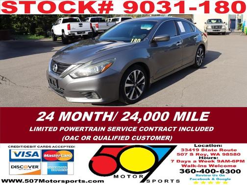 2016 Nissan Altima 2.5 SR