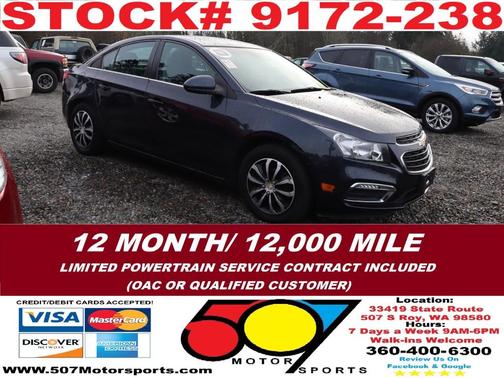 2015 Chevrolet Cruze 1LT