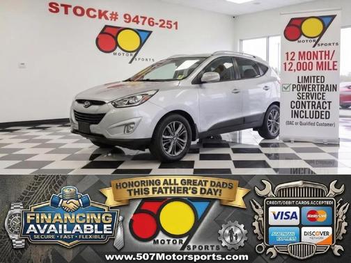 Diamond Silver 2014 Hyundai TUCSON SE