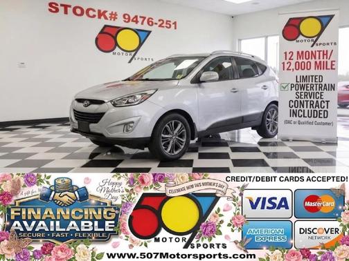 Diamond Silver 2014 Hyundai TUCSON SE