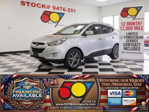 Diamond Silver 2014 Hyundai TUCSON SE