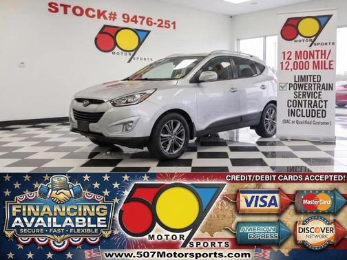 Diamond Silver 2014 Hyundai TUCSON SE