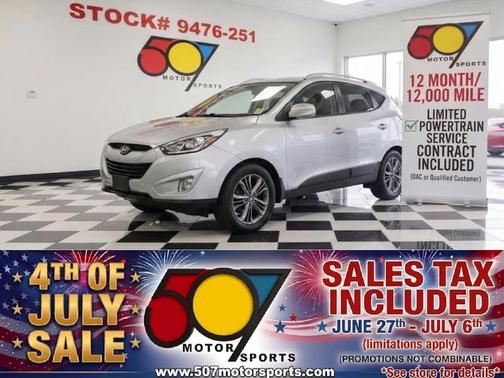 Diamond Silver 2014 Hyundai TUCSON SE