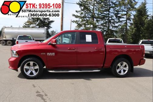 Red 2015 RAM 1500 Sport