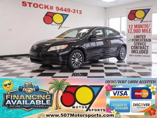 Black 2009 Toyota Camry XLE
