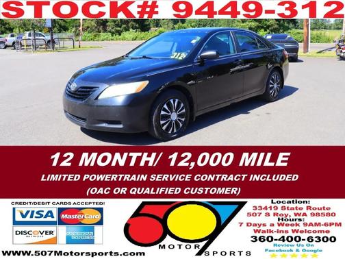 Black 2009 Toyota Camry XLE