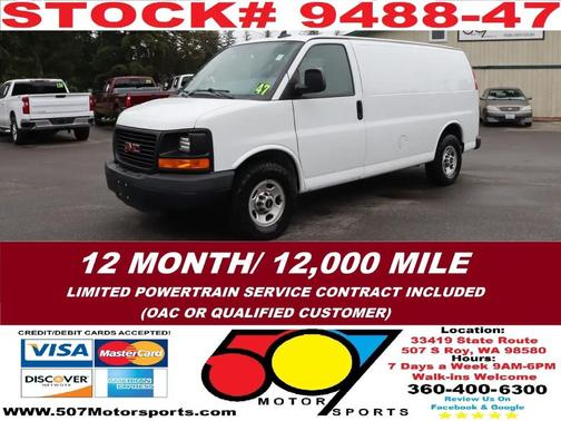 Summit White 2016 GMC Savana 3500 Work Van