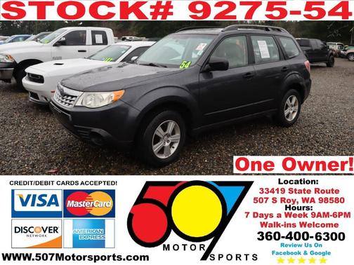 2011 Subaru Forester 2.5 X