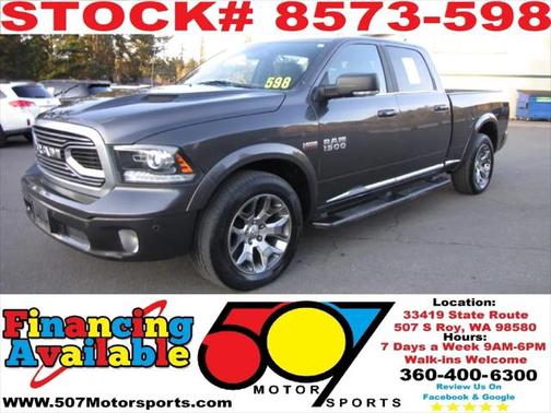 2018 RAM 1500 Limited Crew Cab 4x4 6'4' Box