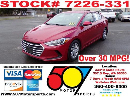 2017 Hyundai ELANTRA SE