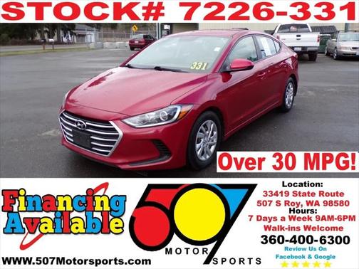 2017 Hyundai ELANTRA SE