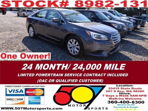 2016 Subaru Legacy Premium