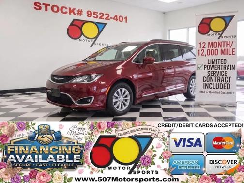 Velvet Red Pearlcoat 2017 Chrysler Pacifica Touring-L