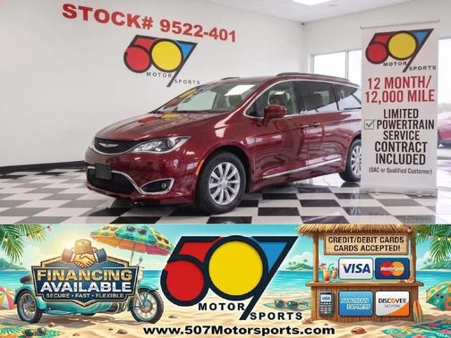 Velvet Red Pearlcoat 2017 Chrysler Pacifica Touring-L