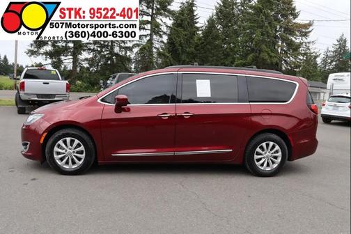 Velvet Red Pearlcoat 2017 Chrysler Pacifica Touring-L