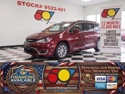 Velvet Red Pearlcoat 2017 Chrysler Pacifica Touring-L