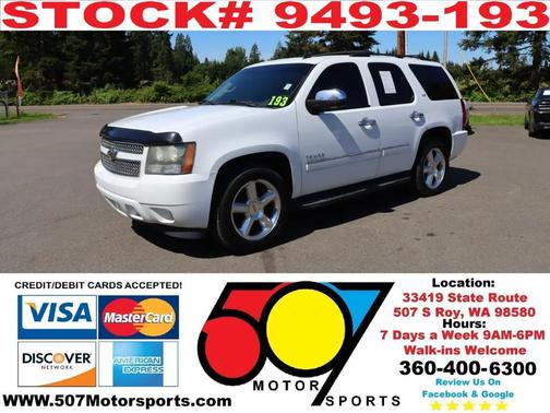 Summit White 2010 Chevrolet Tahoe LTZ