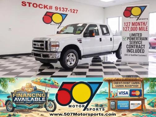 Oxford White 2010 Ford F-350 XLT