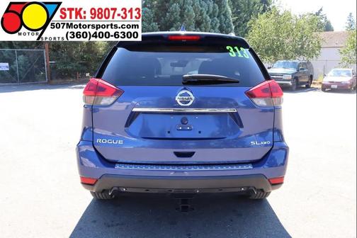 Caspian Blue 2018 Nissan Rogue SL