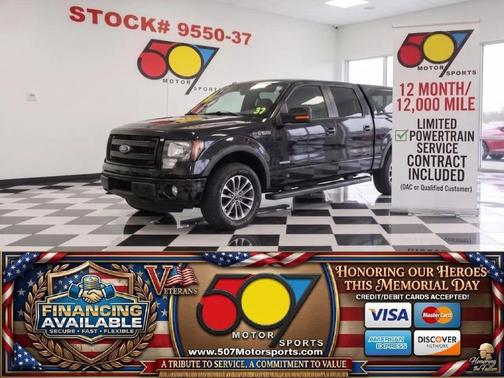 Tuxedo Black Metallic 2013 Ford F-150 FX4