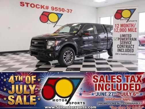 Tuxedo Black Metallic 2013 Ford F-150 FX4
