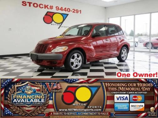 Red 2001 Chrysler PT Cruiser Base