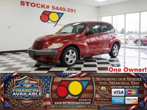 Red 2001 Chrysler PT Cruiser Base