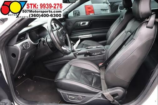 Oxford White 2018 Ford Mustang EcoBoost Premium