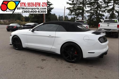Oxford White 2018 Ford Mustang EcoBoost Premium