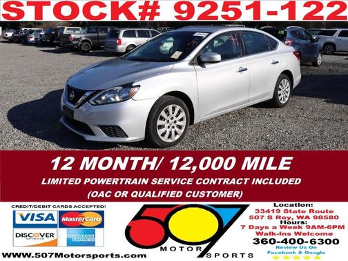 2017 Nissan Sentra SV