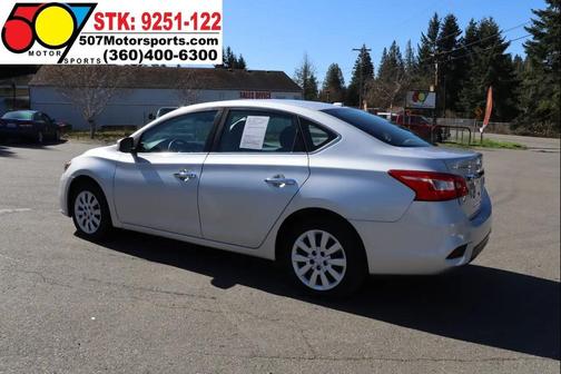 Silver 2017 Nissan Sentra SV