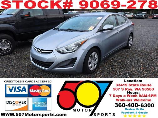 2016 Hyundai ELANTRA SE