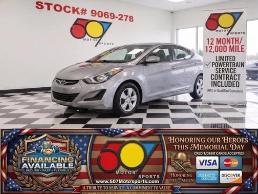 Shale Gray Metallic 2016 Hyundai ELANTRA SE