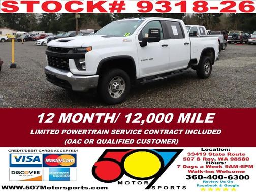 2020 Chevrolet Silverado 2500 WT