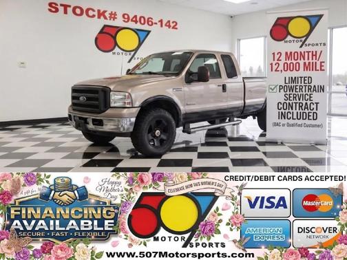 Gold 2006 Ford F-350 Lariat