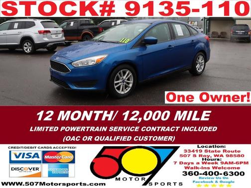 2018 Ford Focus SE