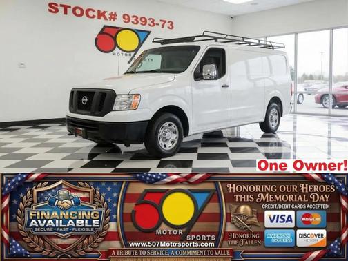 Glacier White 2016 Nissan NV Cargo NV1500 SL V8