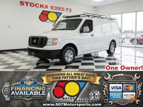 Glacier White 2016 Nissan NV Cargo NV1500 SL V8