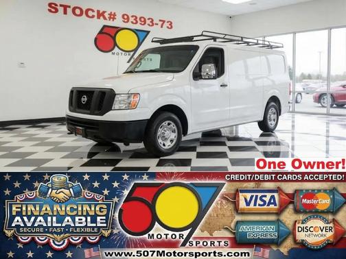 Glacier White 2016 Nissan NV Cargo NV1500 SL V8